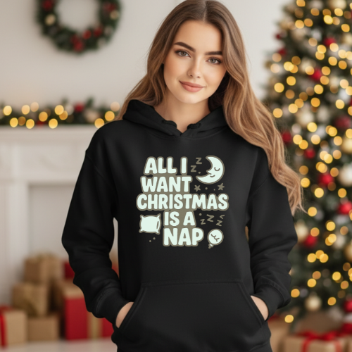 Moon Nap Teen Hoodie