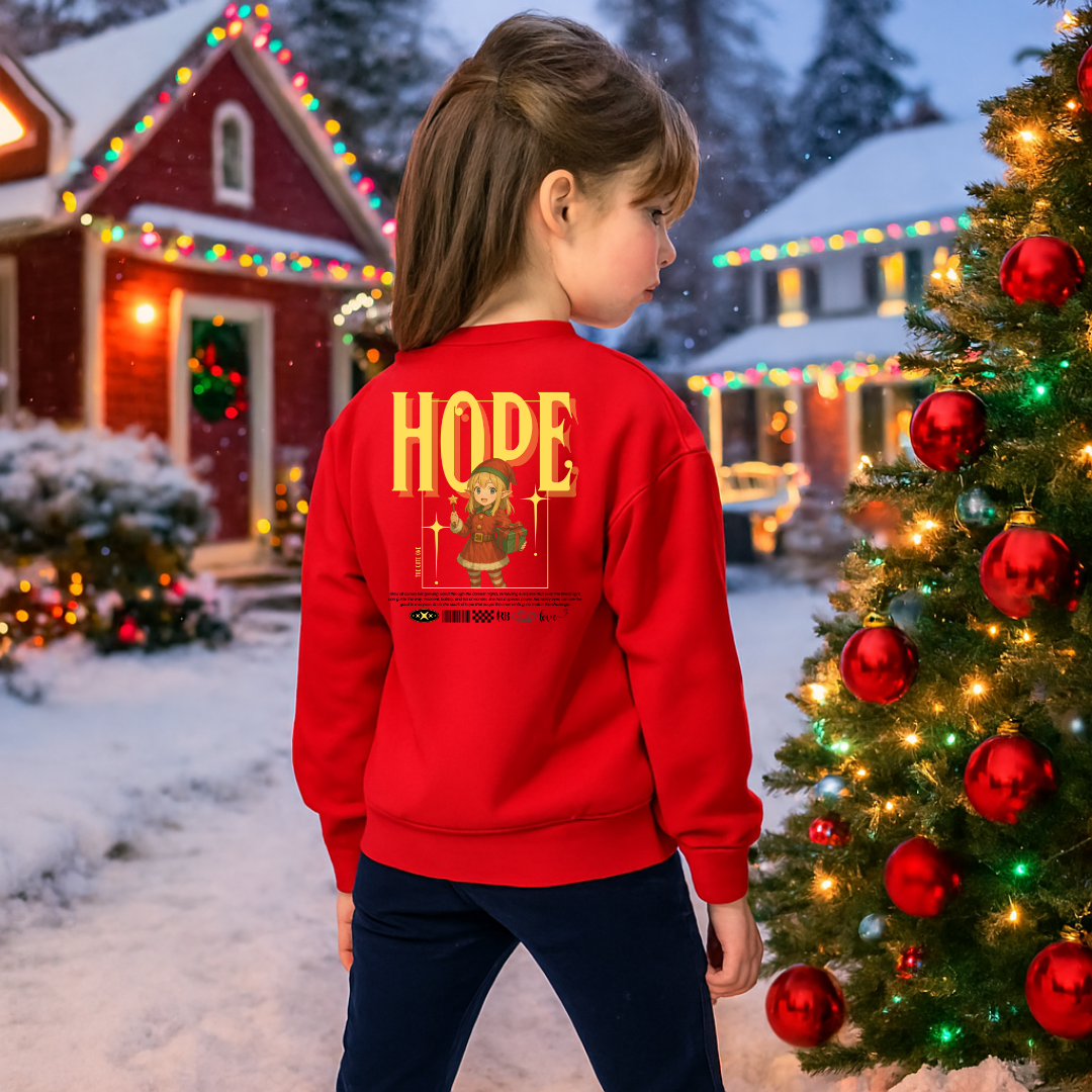 "Hope"- Black | Youth Sweatshirt