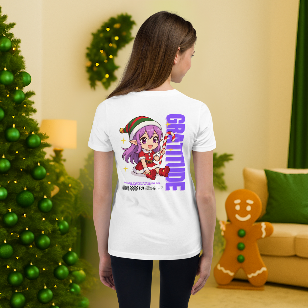 "Gratitude" | Youth Short Sleeve T-Shirt