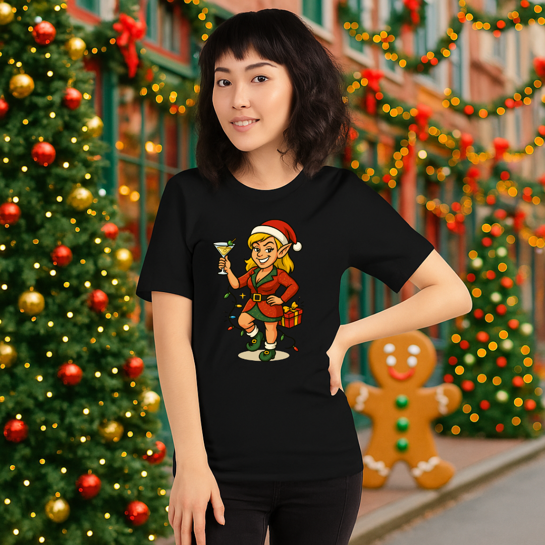 Party Lady Elf | Adults t-shirt | – RB Designa Co