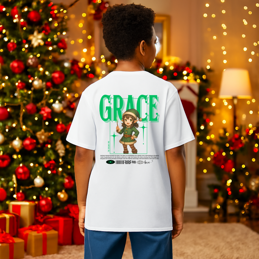 "Grace"- Black | Youth T-Shirt