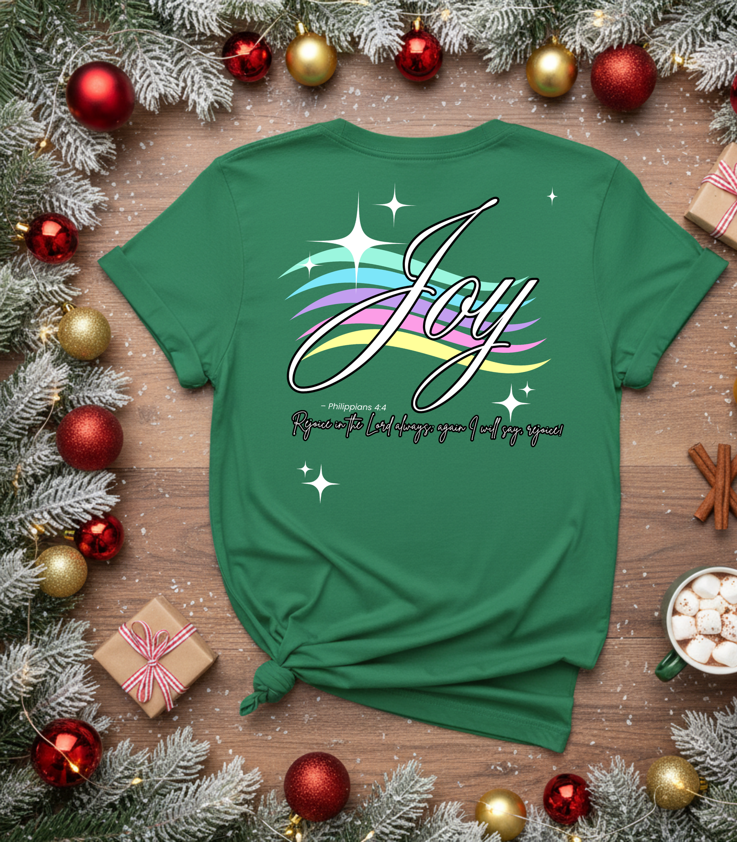 Joy Back Biblical T-Shirt