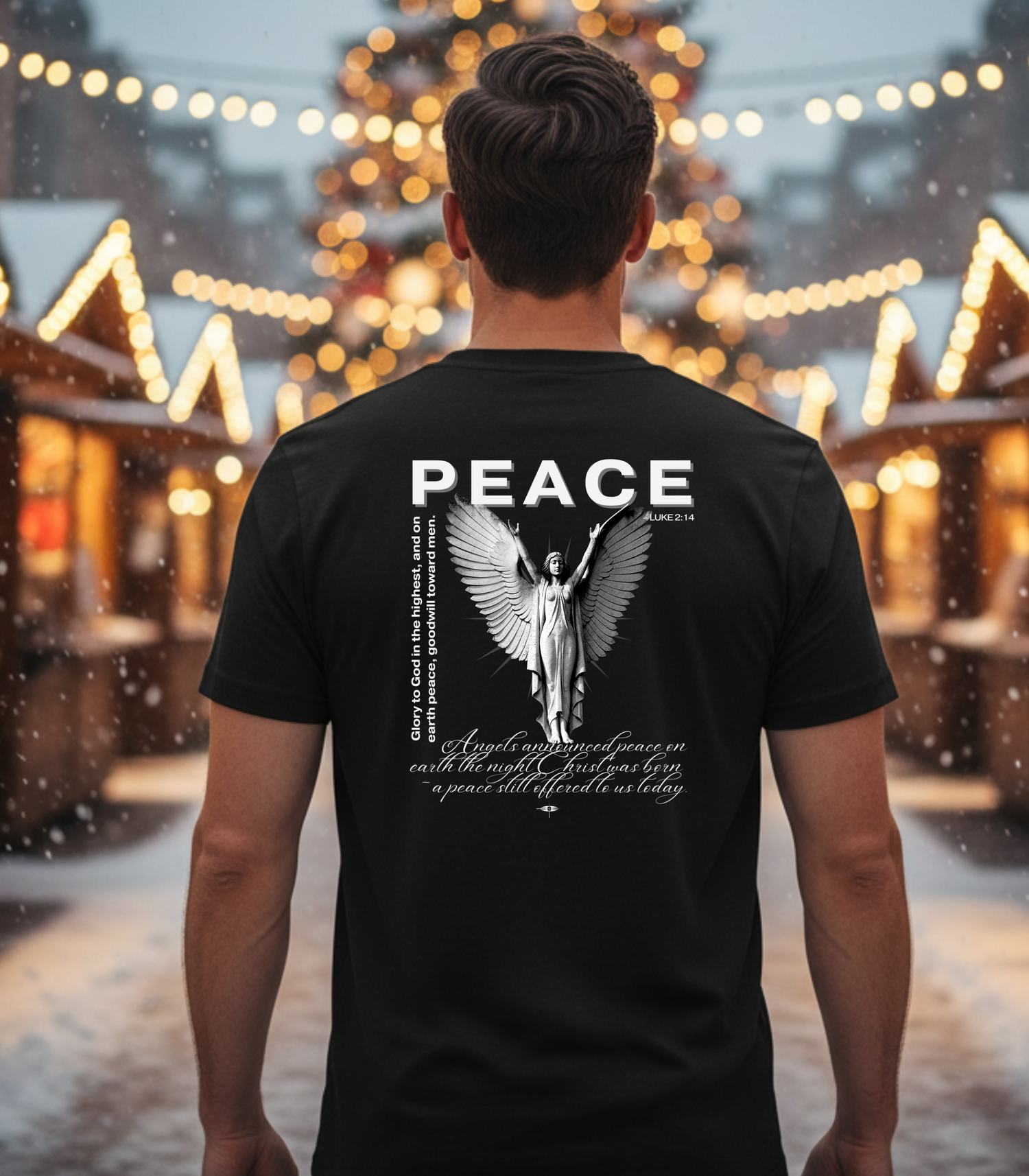 Peace Back Biblical T-Shirt