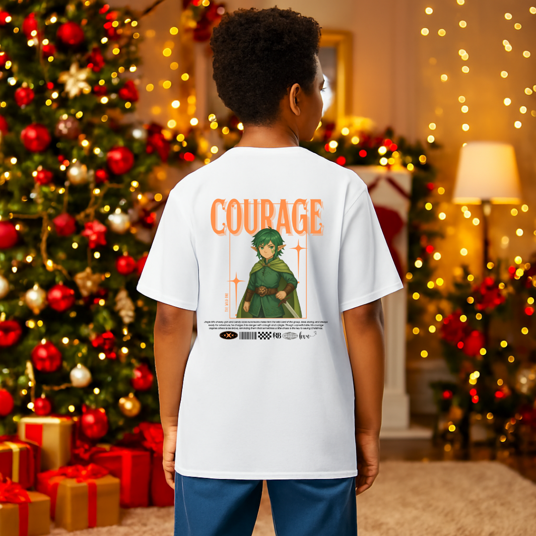 "Courage"- Black | Youth T-Shirt