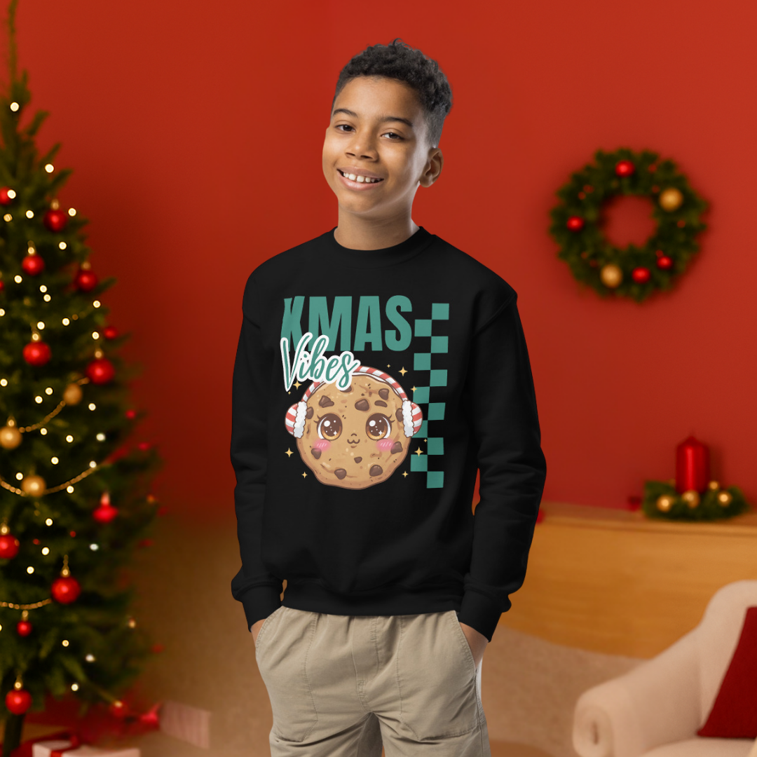 "Xmas Vibes" | Youth Sweatshirt