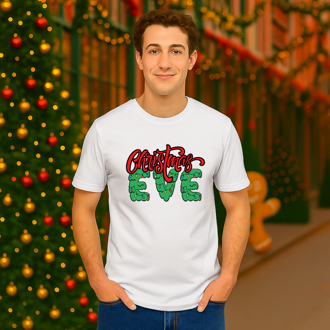 "Christmas Eve"- Black | Adults t-shirt