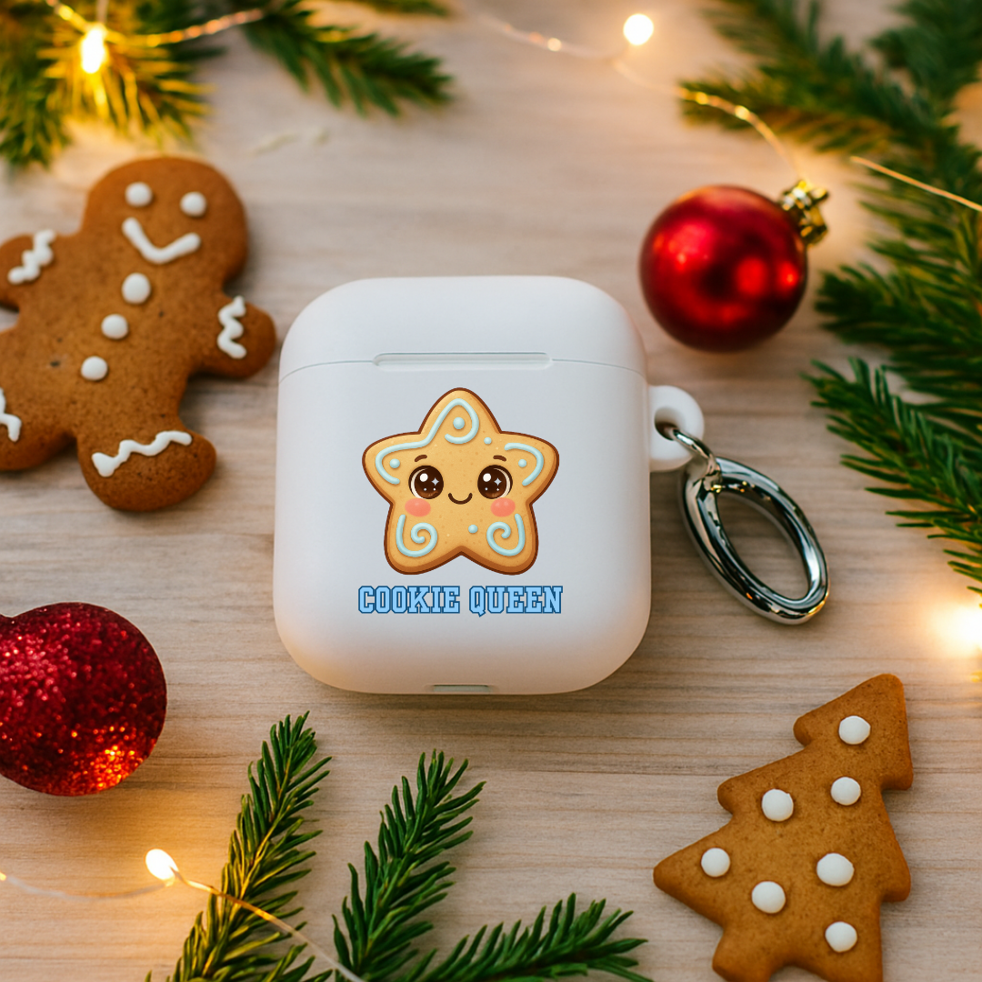 "Cookie Queen" | Rubber Case for AirPods