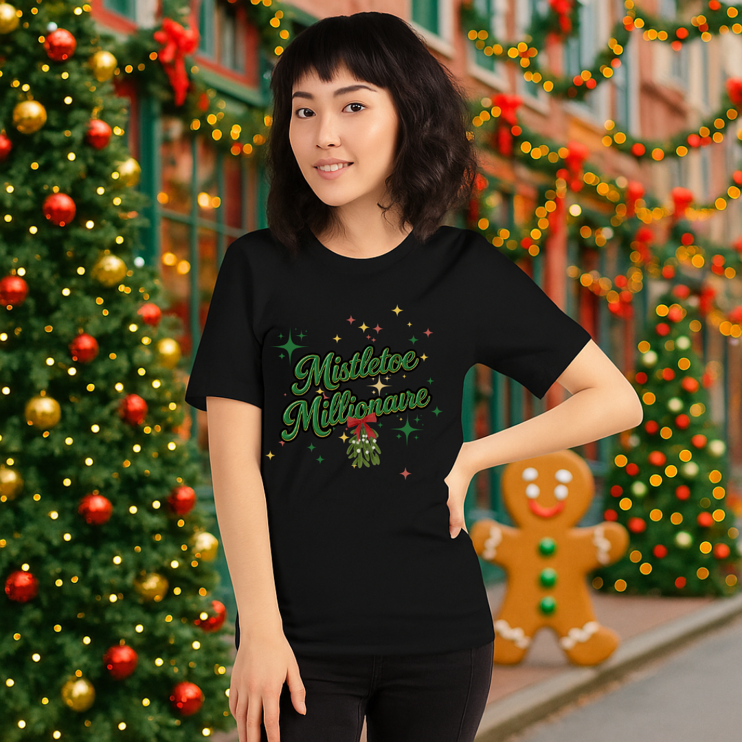 "Mistletoe Millionaire" | Adults t-shirt