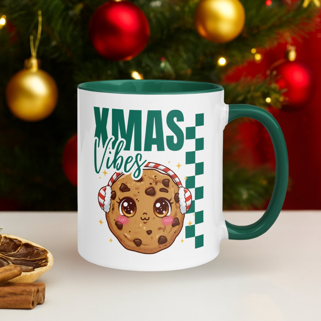 Xmas Vibes Cookie- Green | Mug