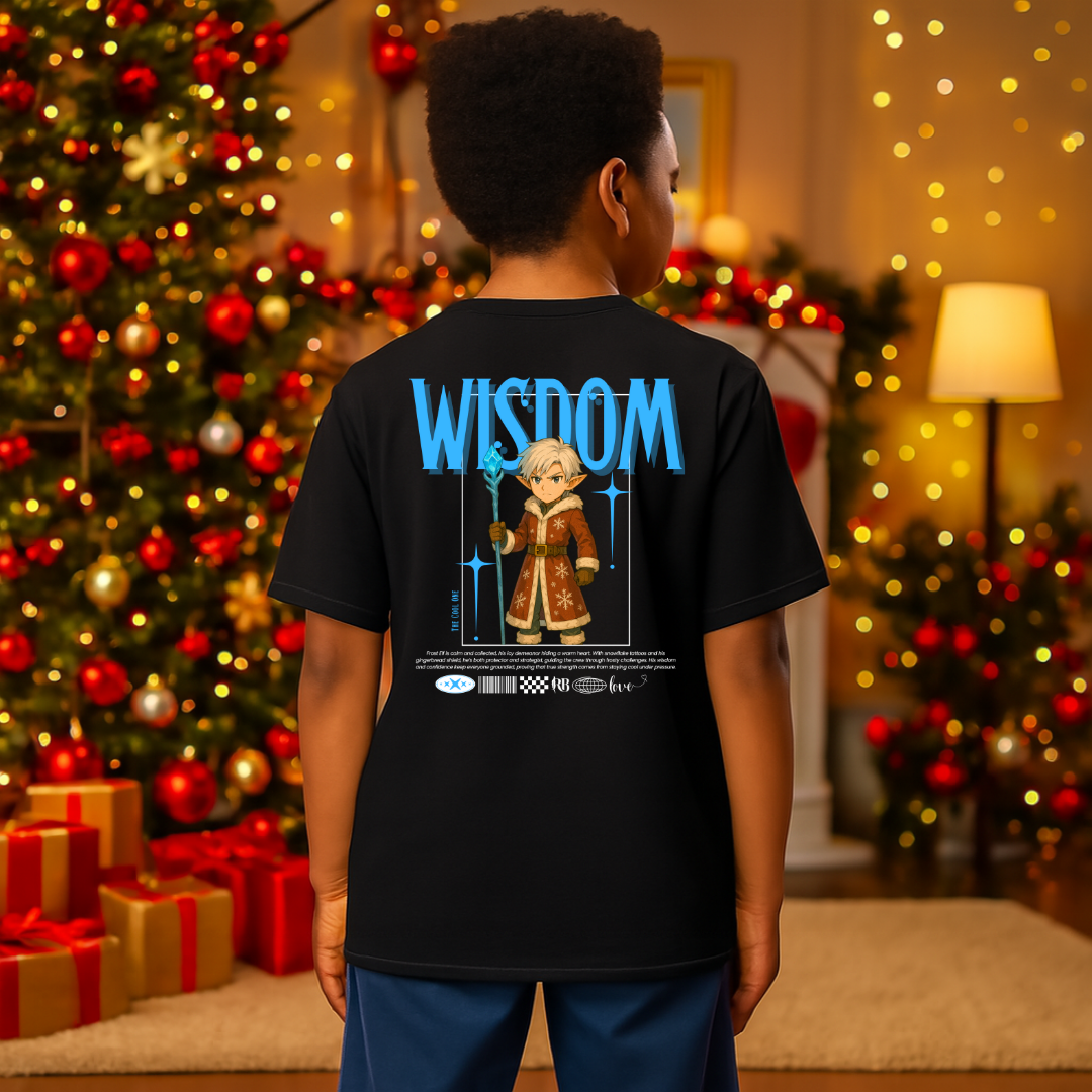 "Wisdom"- White | Youth T-Shirt