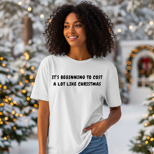 Costly Christmas Light Humbag Oversized T-shirt