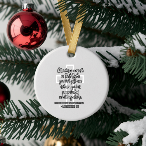 Gift Back Biblical Ornaments