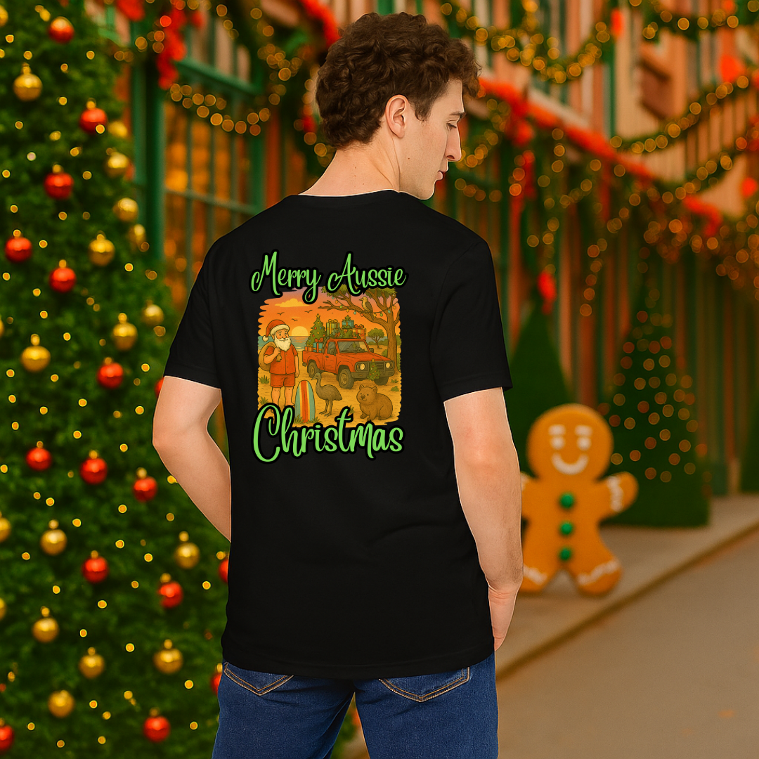 "Merry Aussie Christmas" | Adults t-shirt