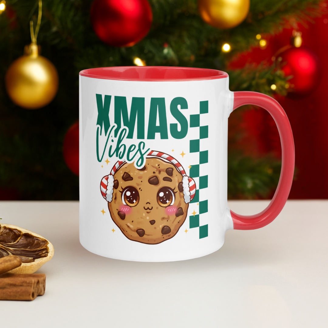 Xmas Vibes Cookie- Green | Mug