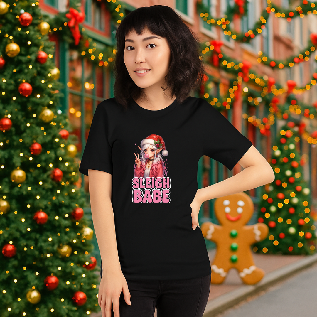 "Sleigh Babe" | Adults t-shirt