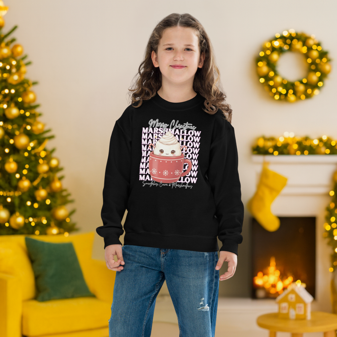 "Marshmallows..." | Youth Sweatshirt