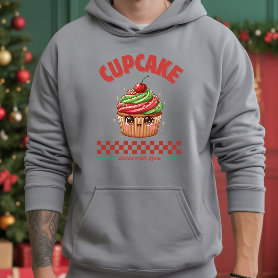 Cupcake: Baked With Love | Youth Hoodie