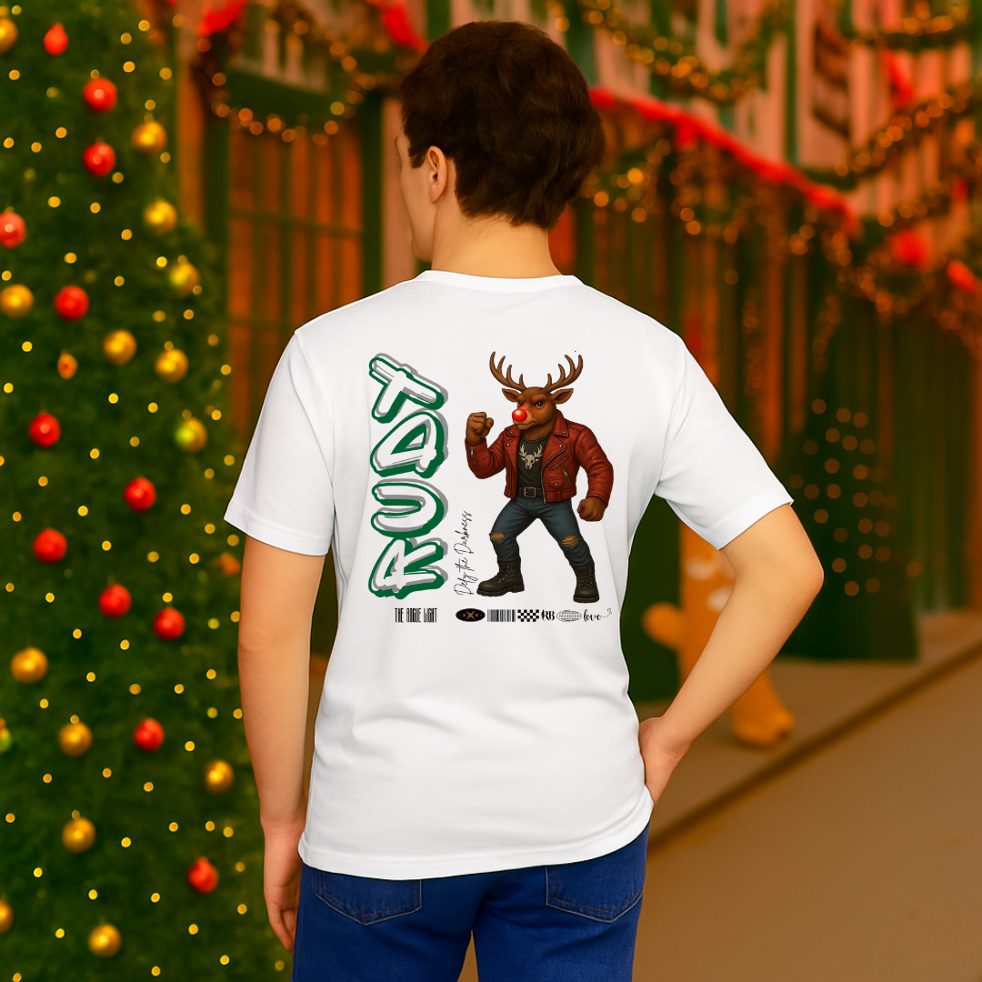 "Rudy"- Black | Adults t-shirt