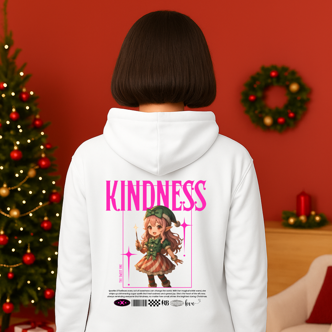 "Kindness"- Black | Youth Hoodie | – RB Designa Co