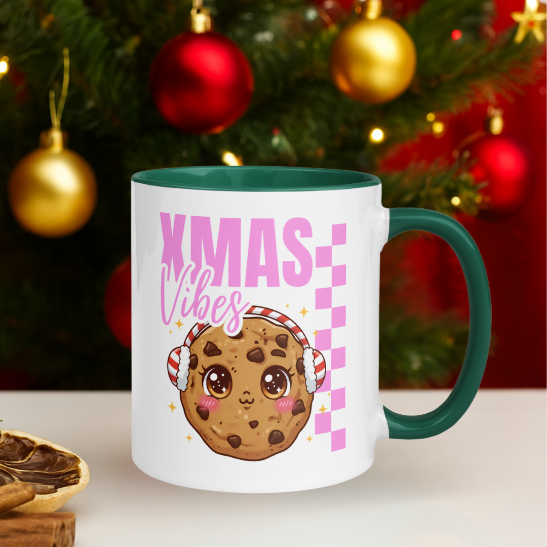Xmas Vibes Cookie – Pink | Mug