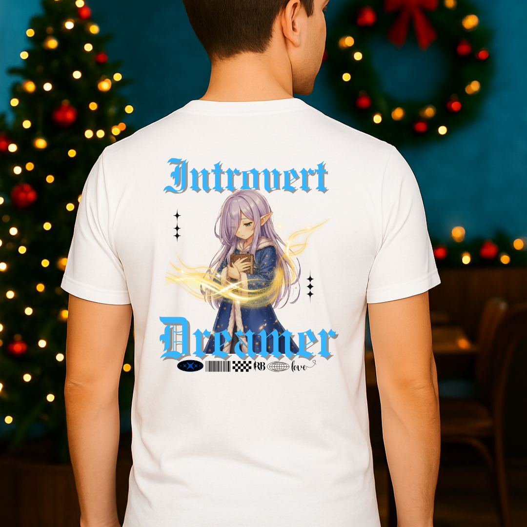 "Introvert Dreamer" | Youth Short Sleeve T-Shirt | Black | – RB Designa Co
