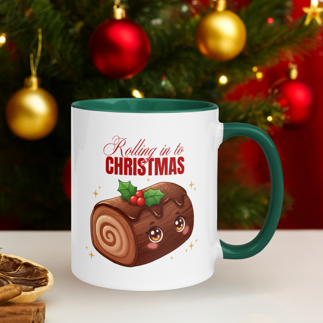 "Rolling in to Christmas" | Mug