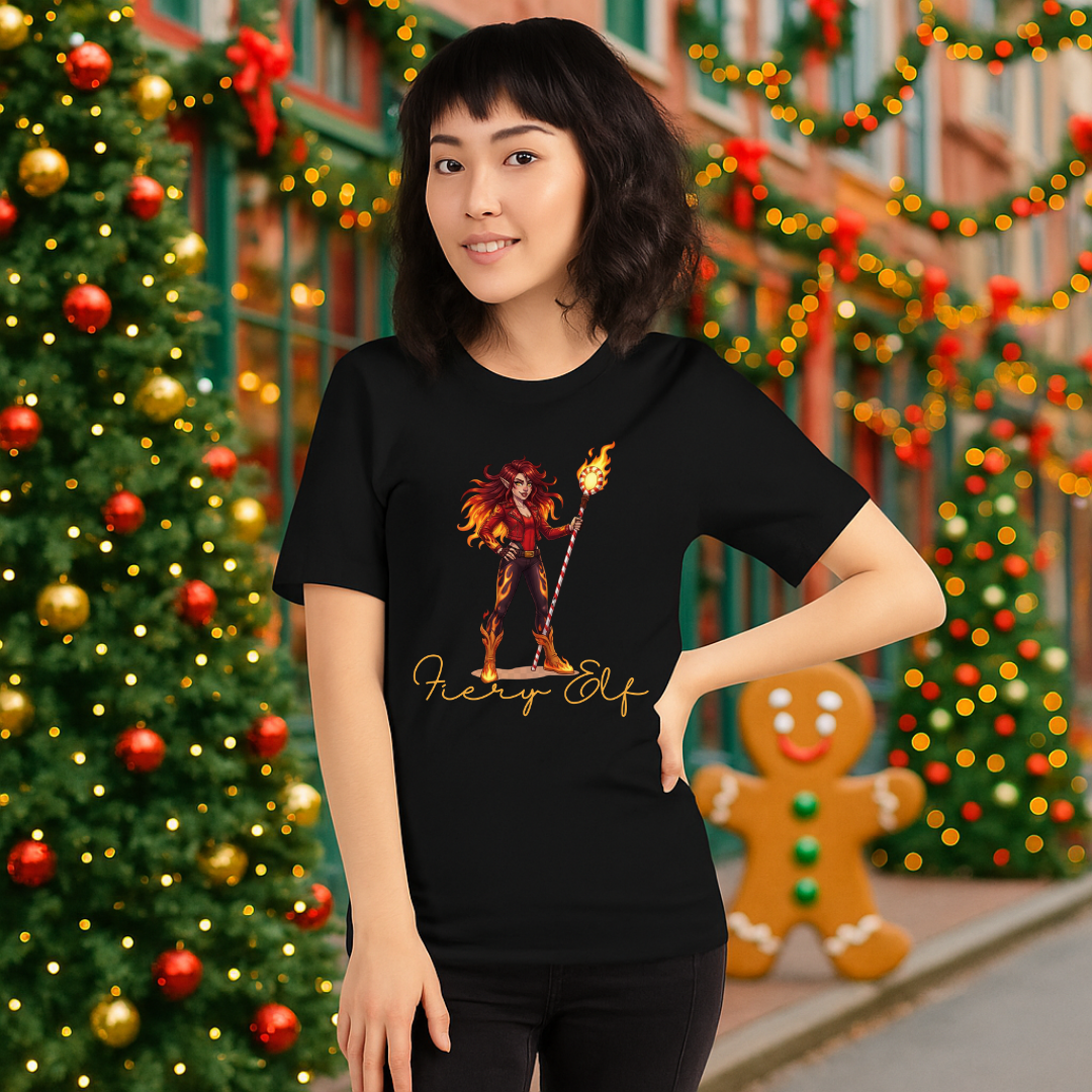 "Fiery Elf" | Adults t-shirt