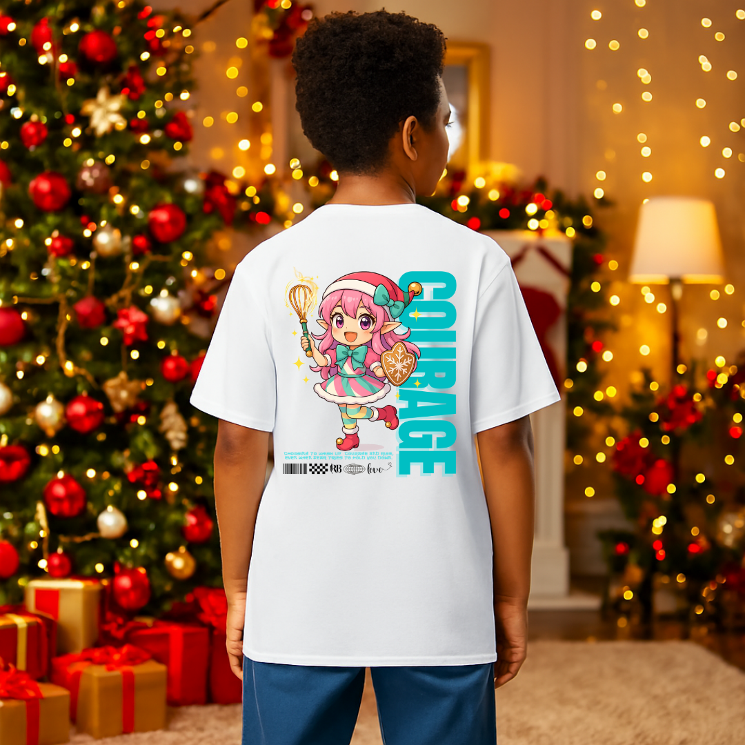 "Courage"- Black | Youth T-Shirt