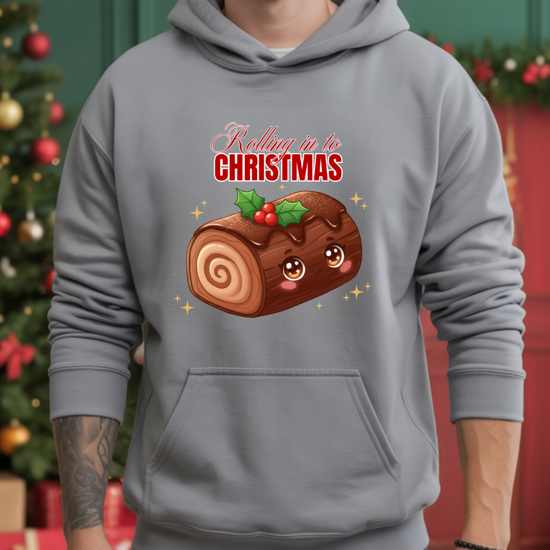 "Rolling in to Christmas" | Youth Hoodie
