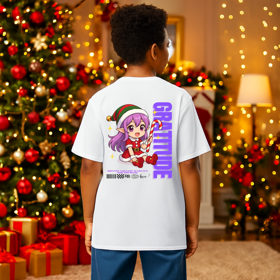 "Gratitude"- Black | Youth T-Shirt