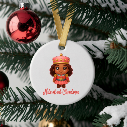 Girl Nutcracker Pink Kids & Babies Ornament