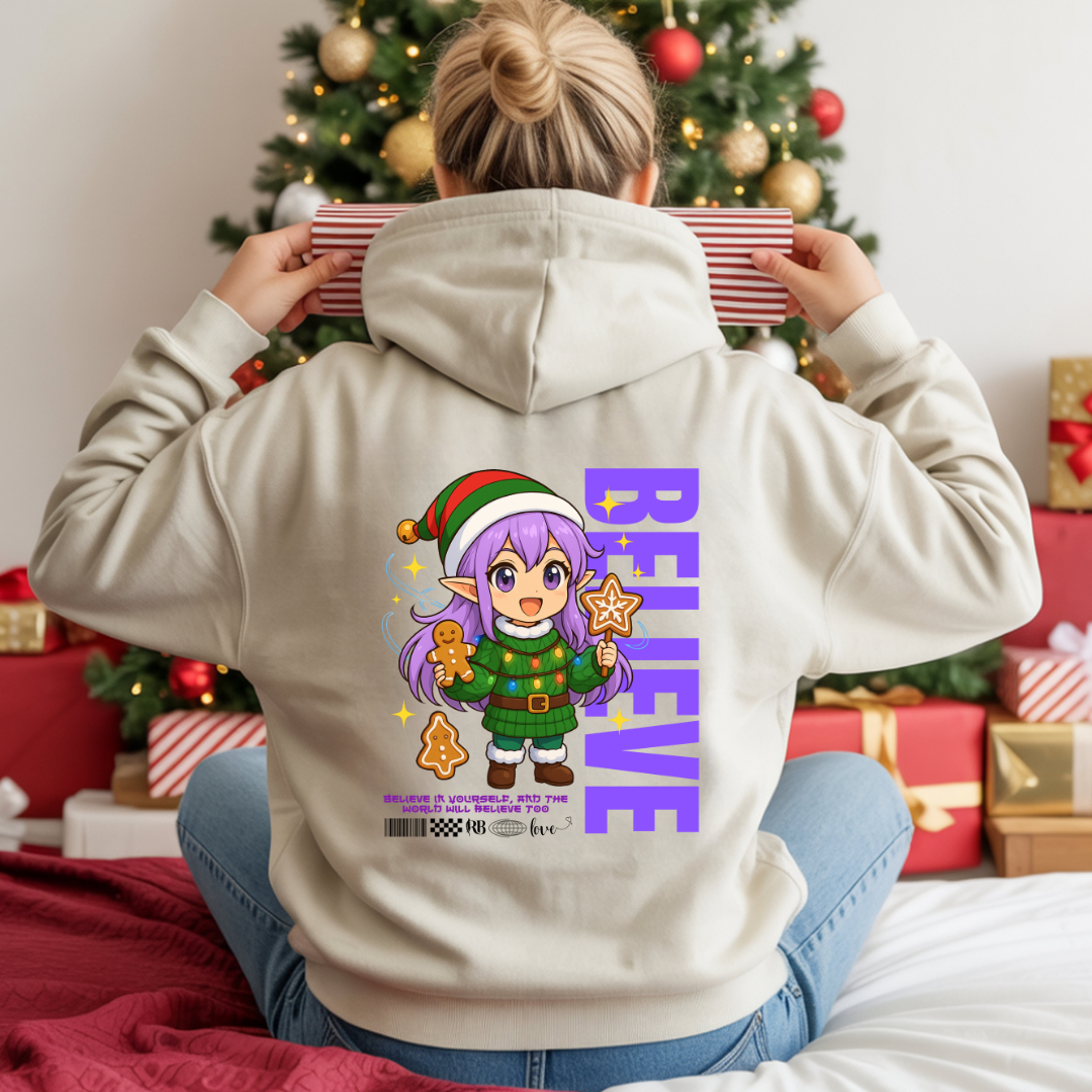 "Believe"- Black | Youth Hoodie