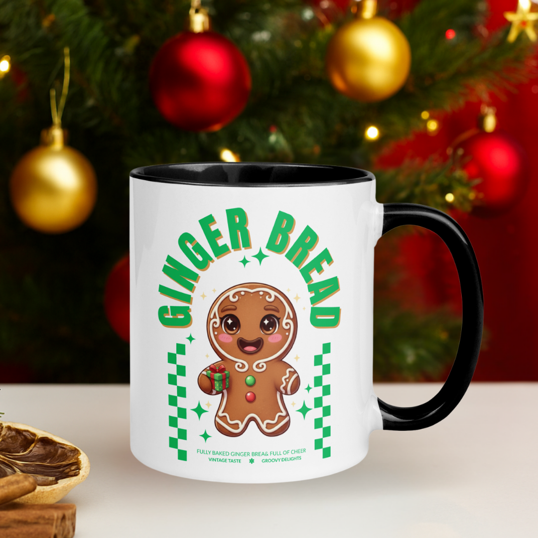 Gingerbread Joy– Green | Mug