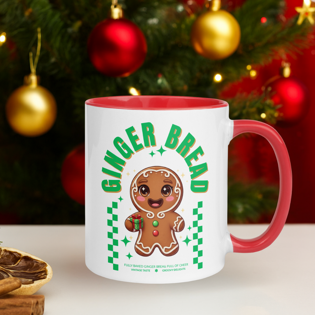 Gingerbread Joy– Green | Mug
