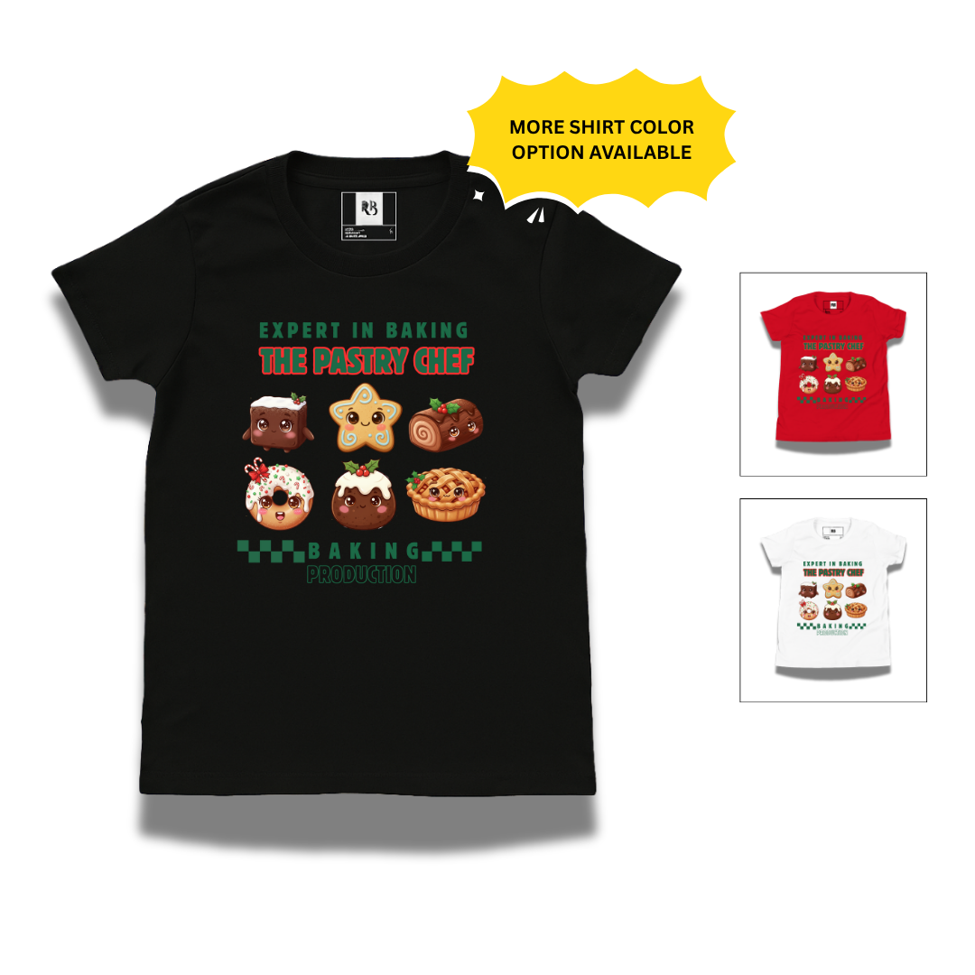 "Expert in Baking: The Pastry Chef..."- | Youth Short Sleeve T-Shirt | – RB Designa Co
