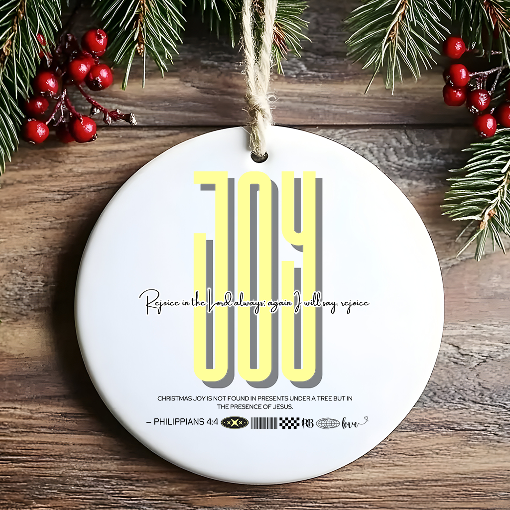 Joy Biblical Ornaments