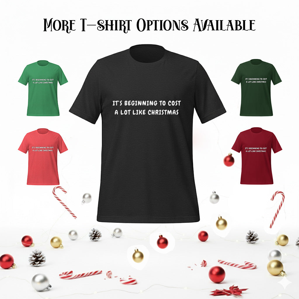 Costly Christmas Anti-Christmas / Bah Humbug T-shirt | – RB Designa Co