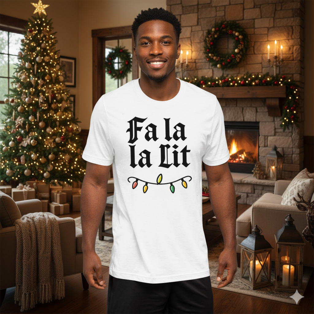 Festive Lit Teen T-shirt | – RB Designa Co