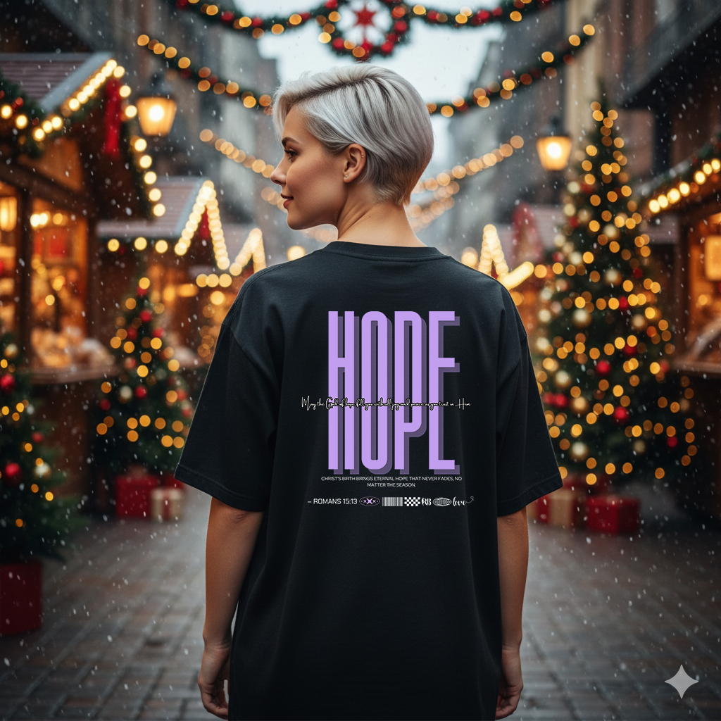 Hope Biblical Limited Edition: Oversized T-shirt