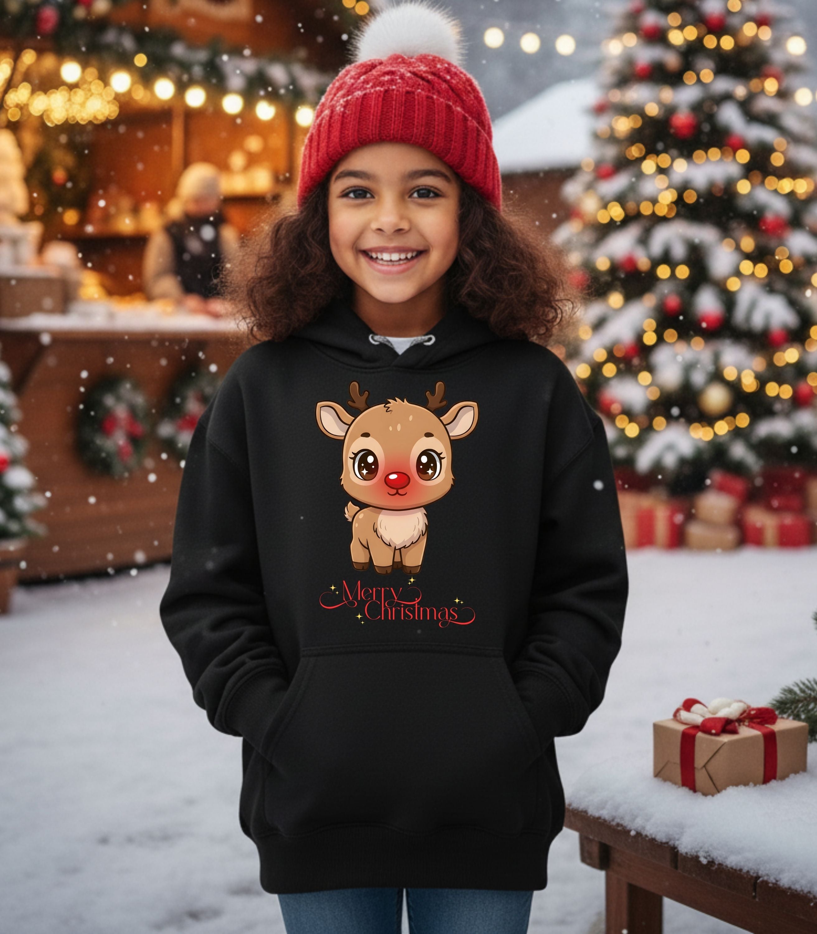 Little Reindeer Head Kid&