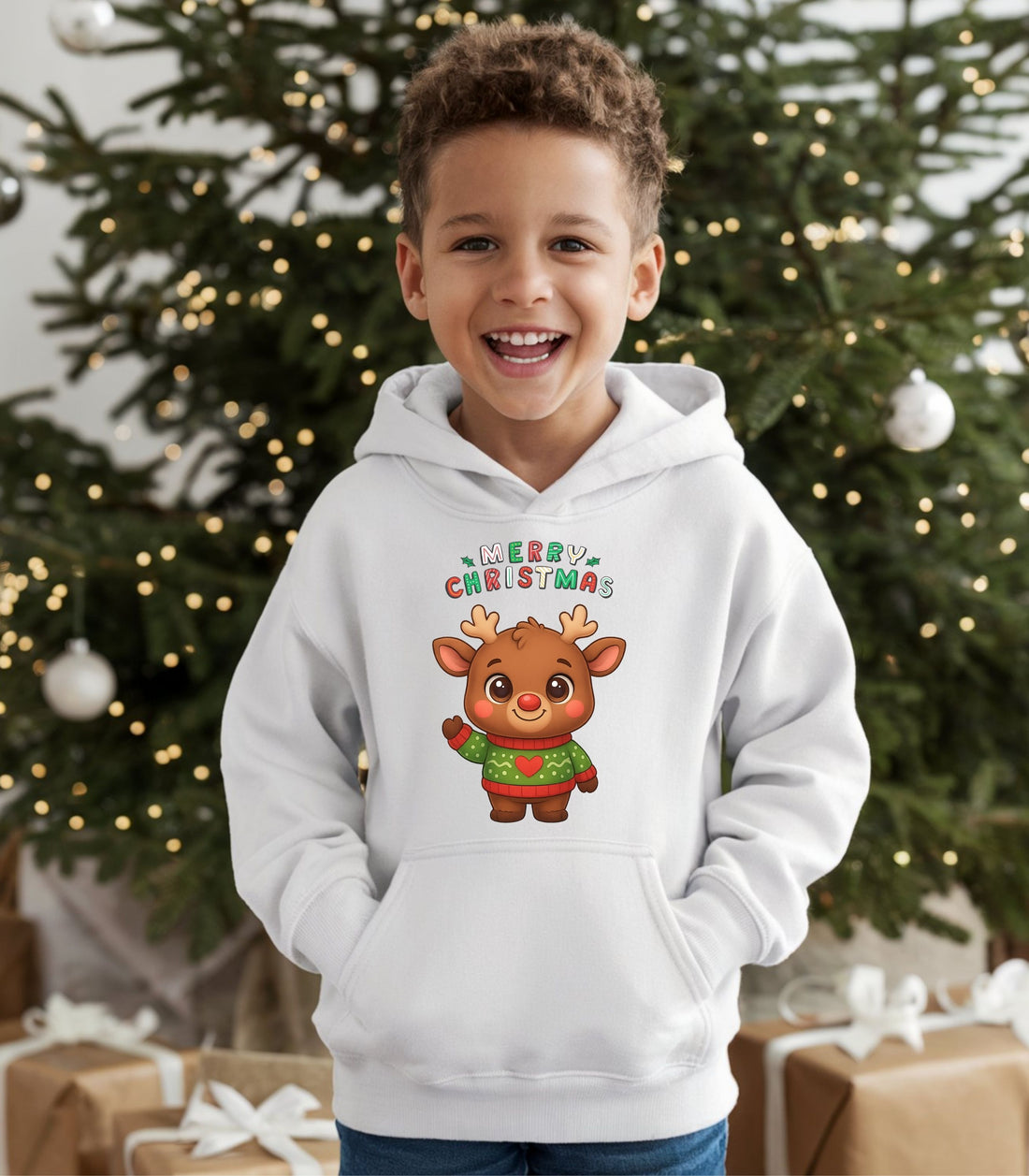 Reindeer With Antlers Kid&