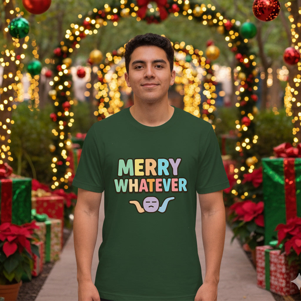 Merry Whatever Anti-Christmas / Bah Humbug T-shirt | – RB Designa Co