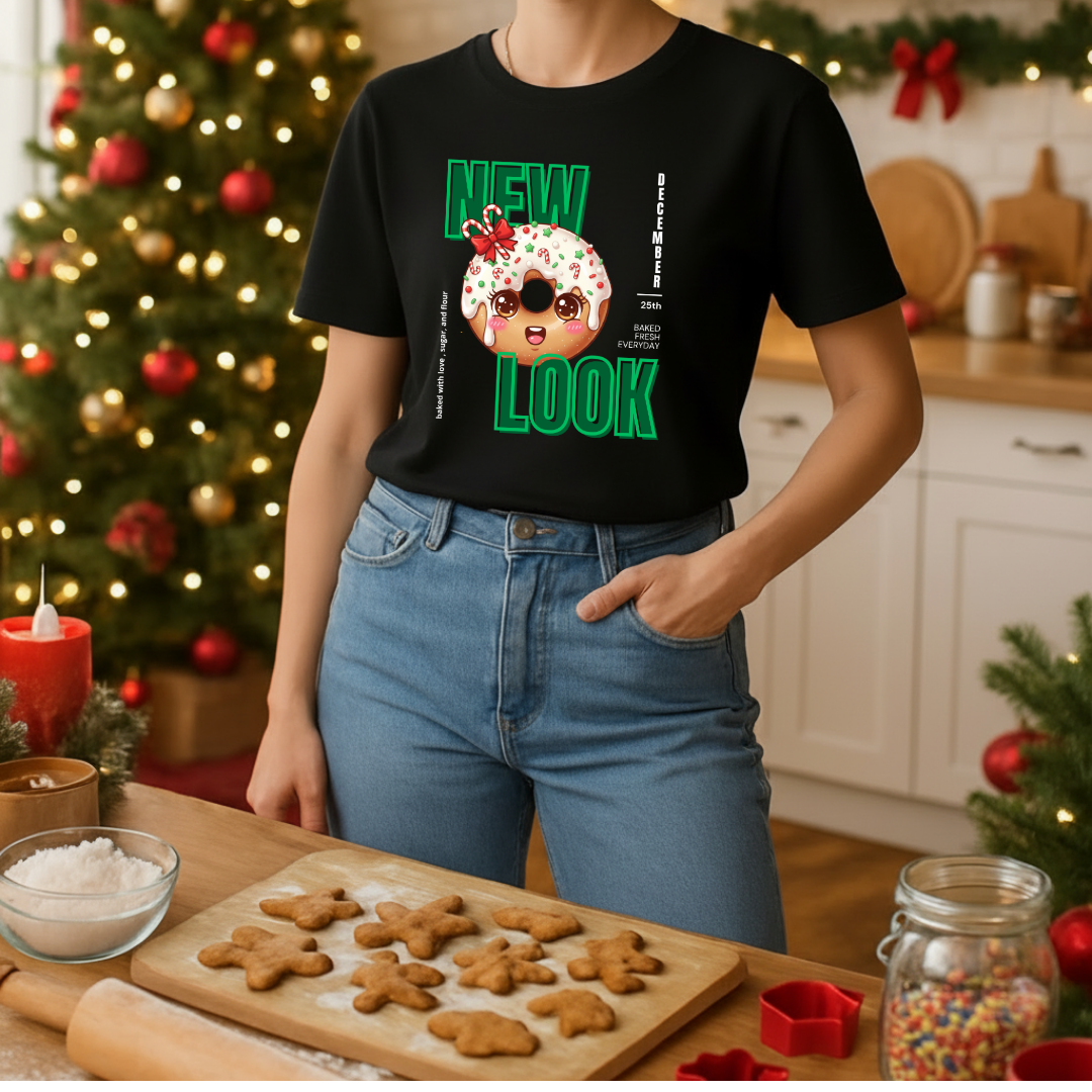 "New Look..."- Black | Adults T-Shirt