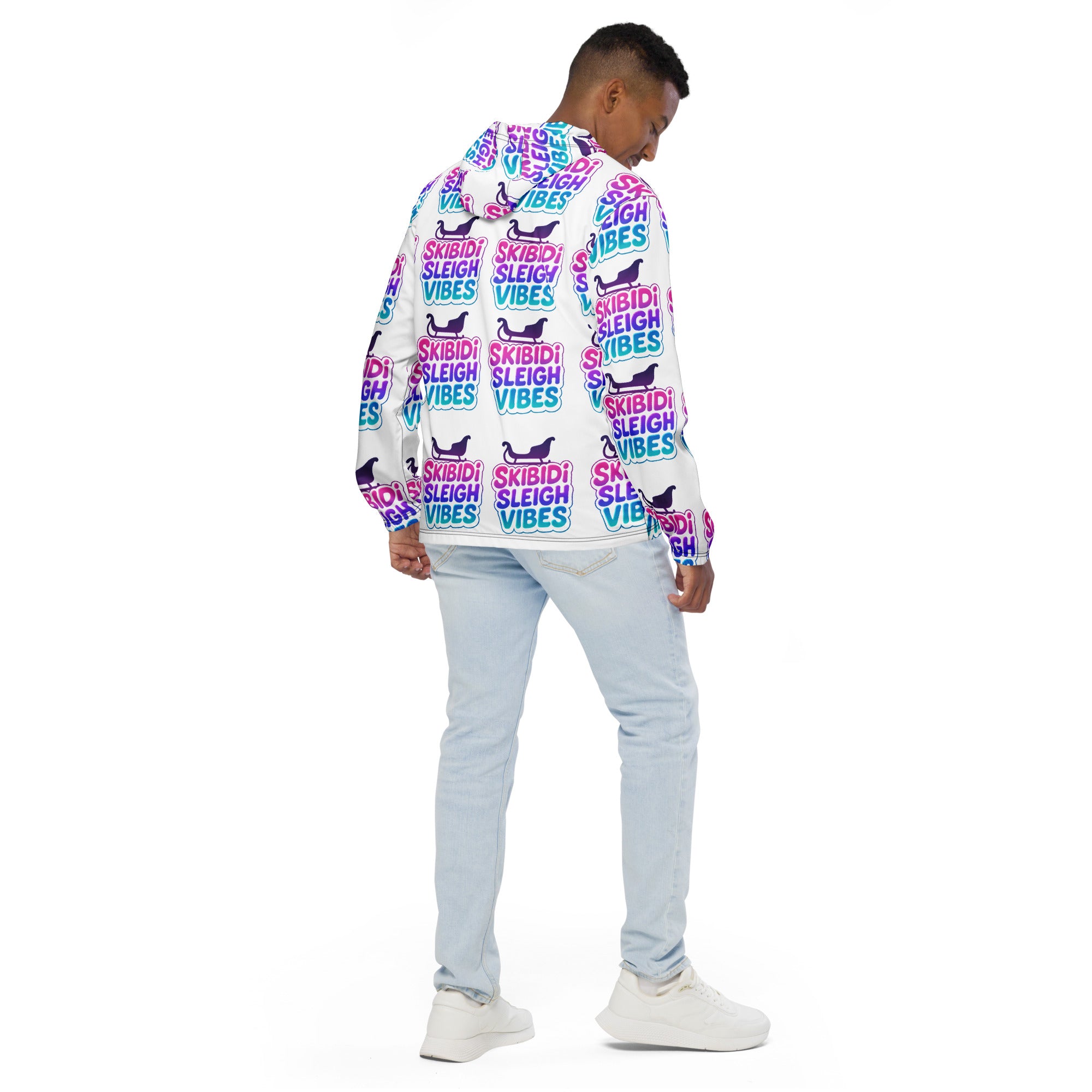 Skibidi Sleigh Teen Windbreaker | – RB Designa Co
