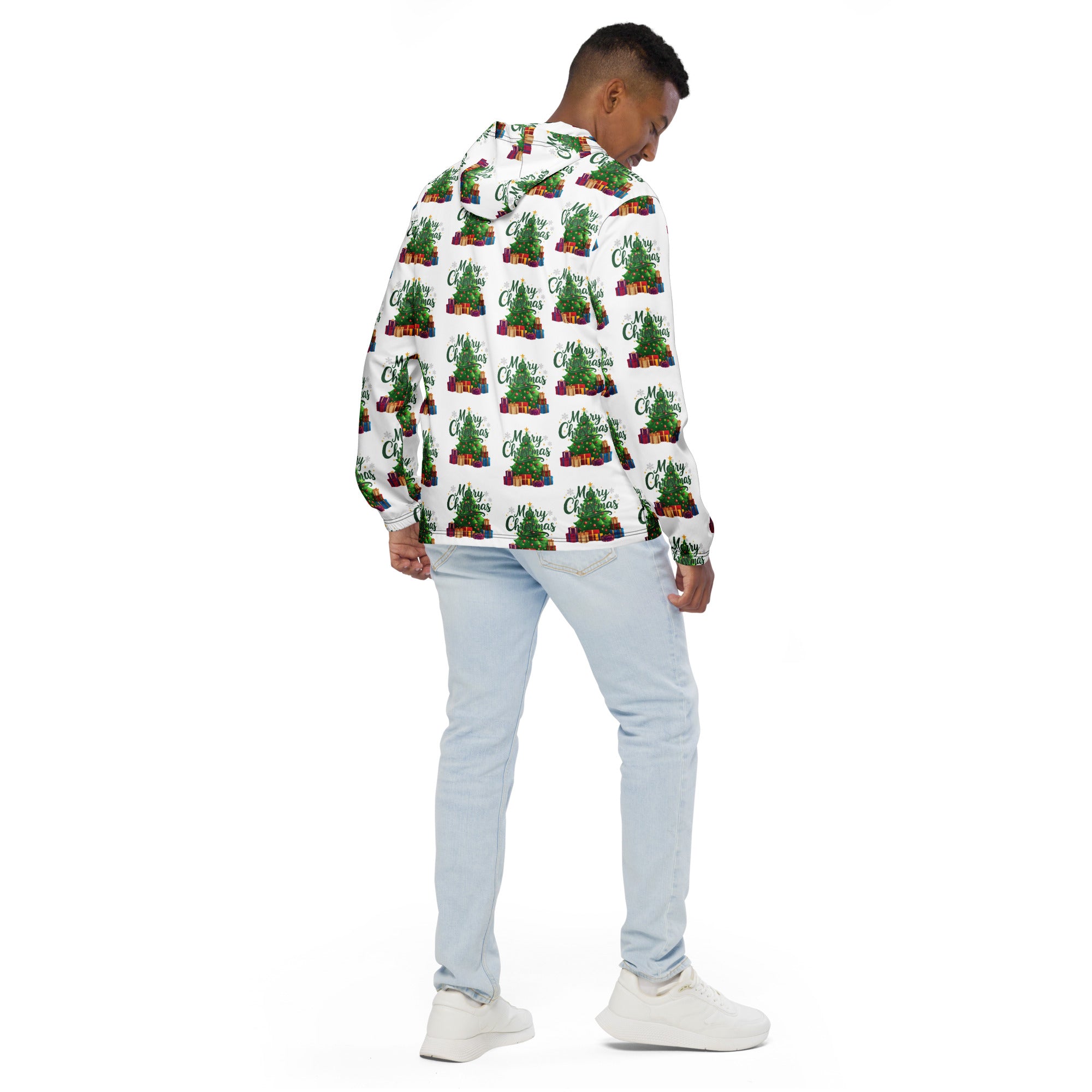 Merry Christmas Green Teen Windbreaker | – RB Designa Co