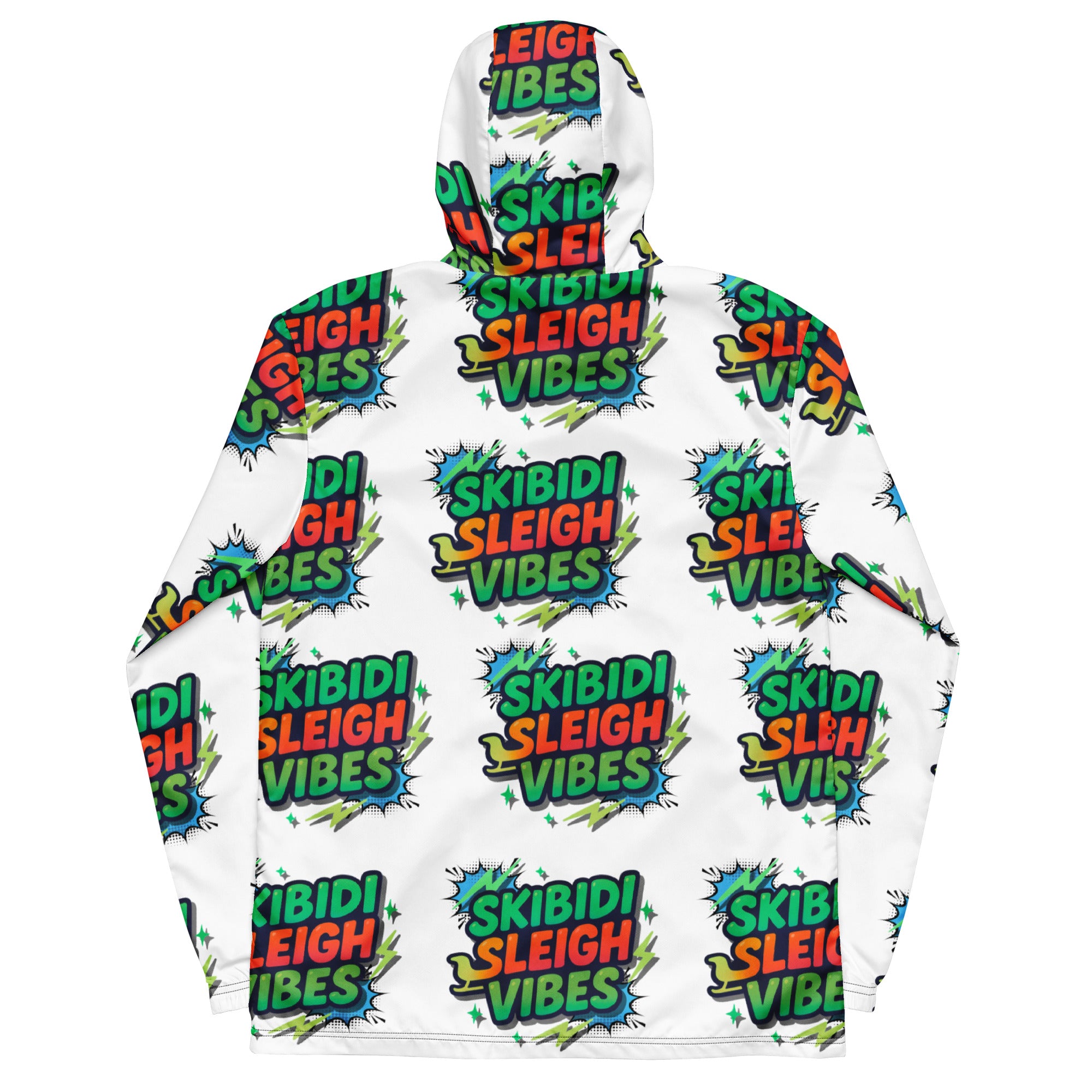 Skibidi Sleigh Vibes Teen Windbreaker | – RB Designa Co