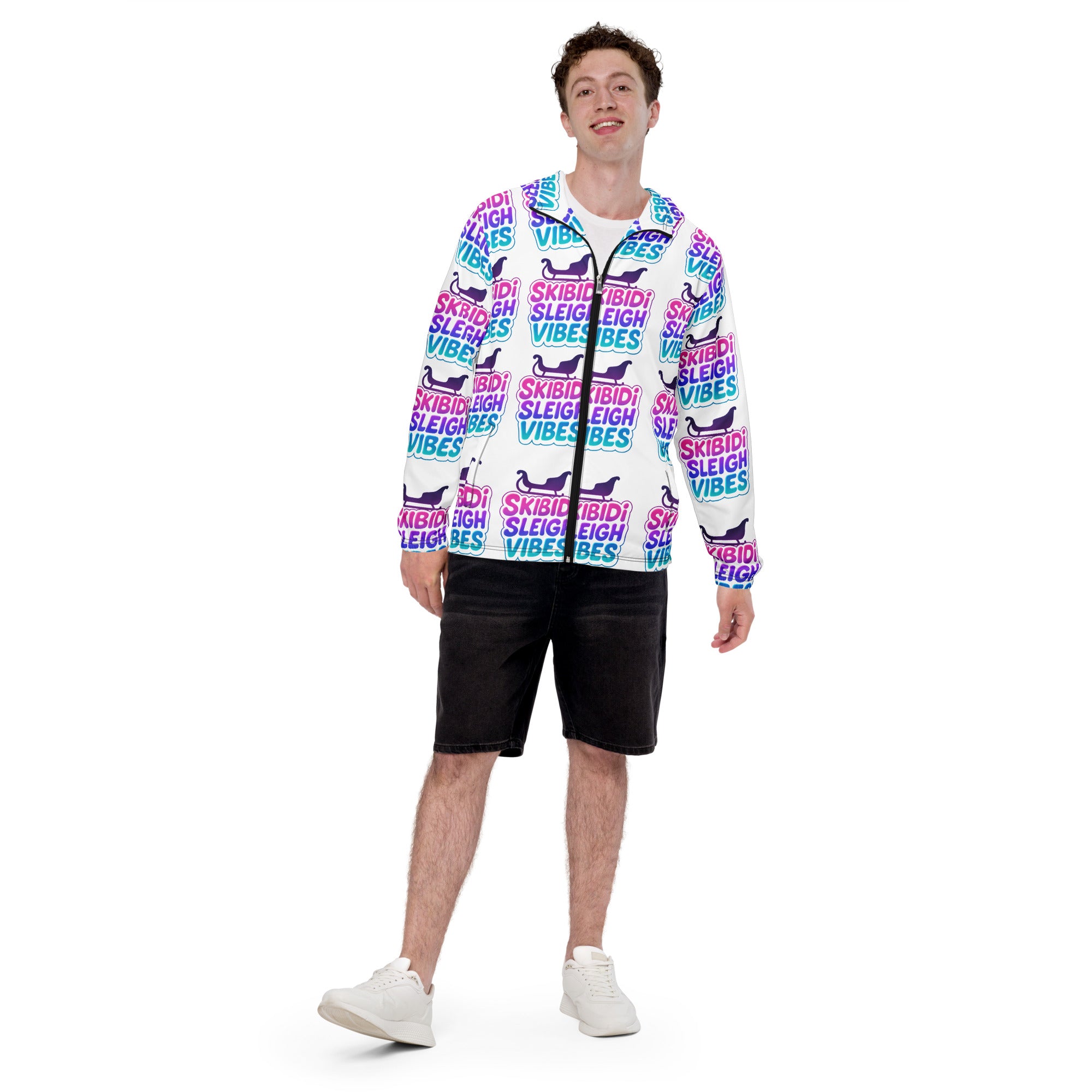 Skibidi Sleigh Teen Windbreaker | – RB Designa Co