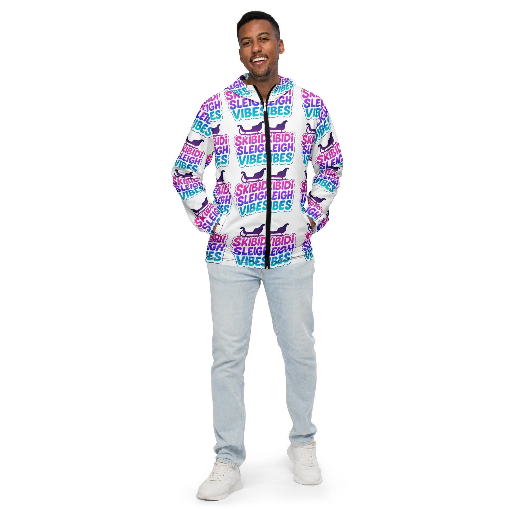 Skibidi Sleigh Teen Windbreaker | – RB Designa Co
