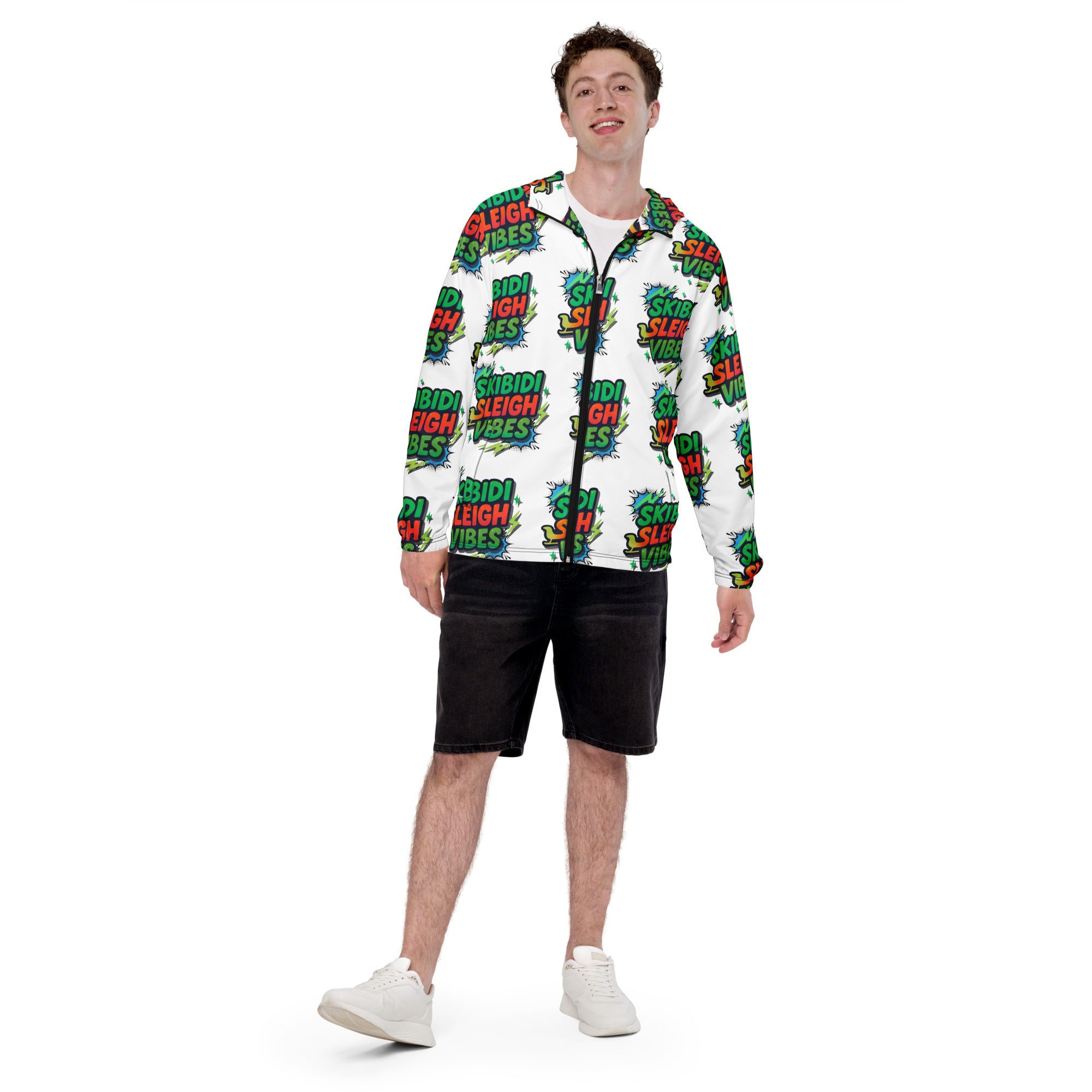 Skibidi Sleigh Vibes Teen Windbreaker | – RB Designa Co