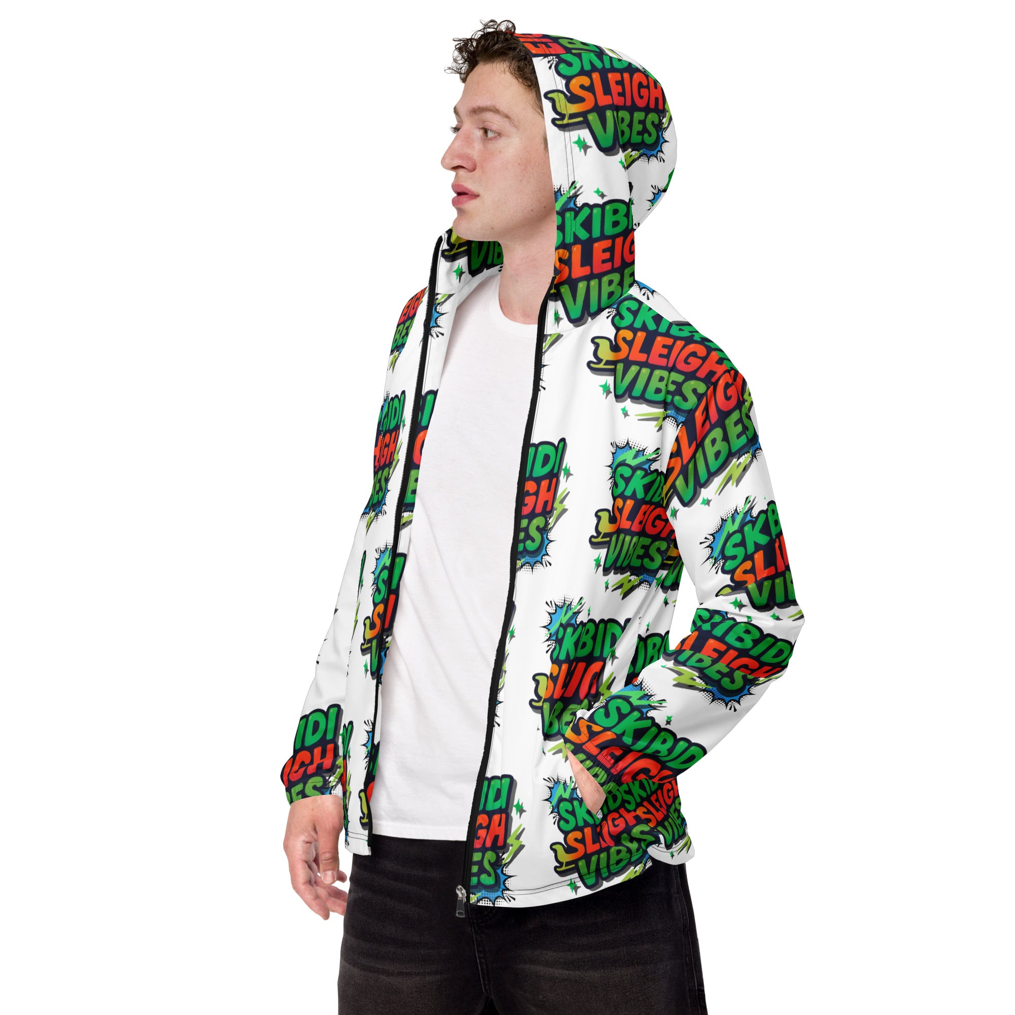 Skibidi Vibes Teen Windbreaker | – RB Designa Co